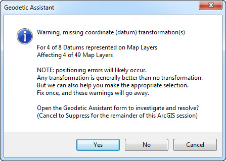 Geodetic Assistant Alert