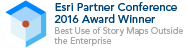 Esri Partner Conference 2016 Award Winner